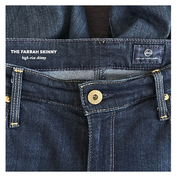 AG Adriano Goldschmied High Rise Skinny Jeans - Picture 7 of 8
